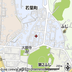 鹿児島県枕崎市若葉町146周辺の地図