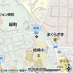 鹿児島県枕崎市千代田町92周辺の地図