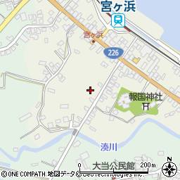 鹿児島県指宿市西方4799-2周辺の地図