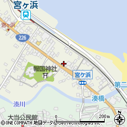 鹿児島県指宿市西方4639周辺の地図