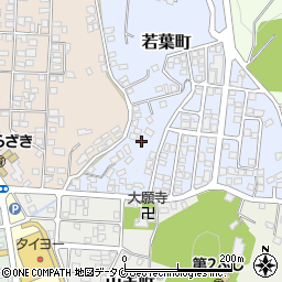 鹿児島県枕崎市若葉町177周辺の地図
