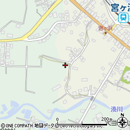 鹿児島県指宿市西方周辺の地図