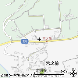 鹿児島県指宿市宮之前6505周辺の地図