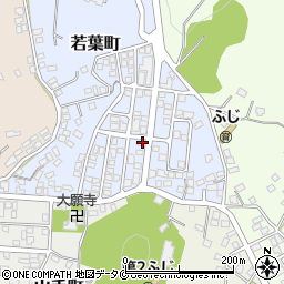 鹿児島県枕崎市若葉町123周辺の地図