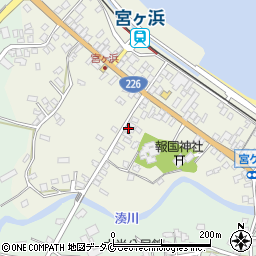 鹿児島県指宿市宮ケ浜4817周辺の地図
