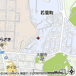 鹿児島県枕崎市若葉町212周辺の地図