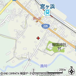 鹿児島県指宿市西方4793周辺の地図