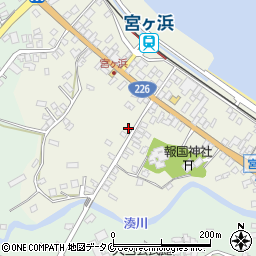 鹿児島県指宿市西方4790-2周辺の地図