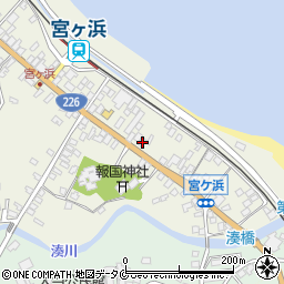 鹿児島県指宿市西方4647周辺の地図