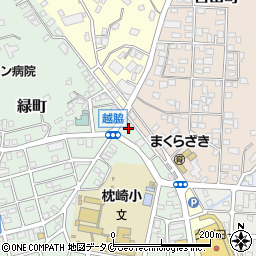 鹿児島県枕崎市千代田町96周辺の地図