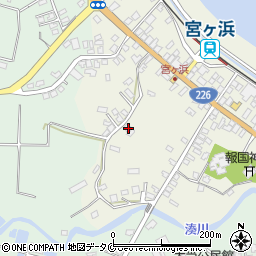 鹿児島県指宿市西方4757周辺の地図