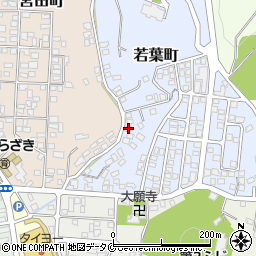 鹿児島県枕崎市若葉町214周辺の地図