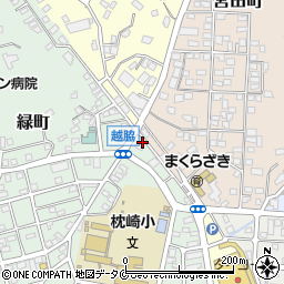 鹿児島県枕崎市千代田町98周辺の地図