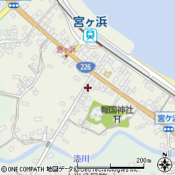 鹿児島県指宿市西方4820周辺の地図