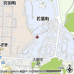 鹿児島県枕崎市若葉町219周辺の地図