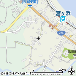 鹿児島県指宿市西方4755-2周辺の地図