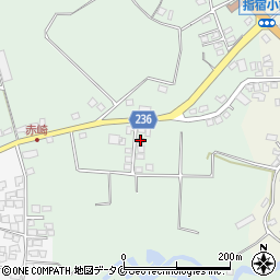 鹿児島県指宿市西方4964-10周辺の地図