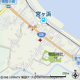 鹿児島県指宿市西方4786周辺の地図