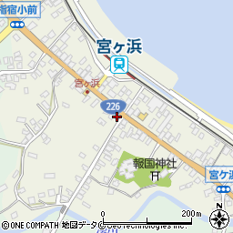 鹿児島県指宿市西方4785周辺の地図