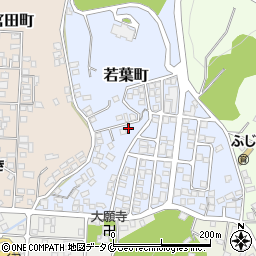 鹿児島県枕崎市若葉町223周辺の地図