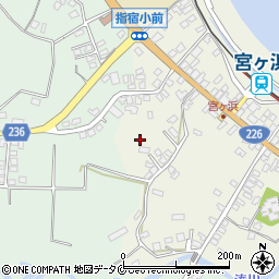 鹿児島県指宿市西方4735周辺の地図
