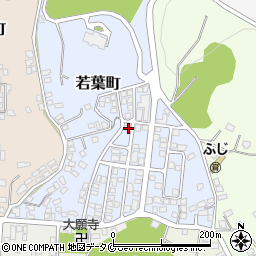 鹿児島県枕崎市若葉町102周辺の地図