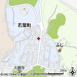 鹿児島県枕崎市若葉町115周辺の地図