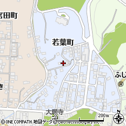 鹿児島県枕崎市若葉町225周辺の地図