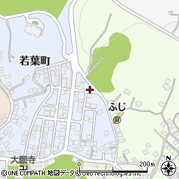 鹿児島県枕崎市若葉町75-2周辺の地図