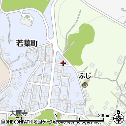 鹿児島県枕崎市若葉町75周辺の地図