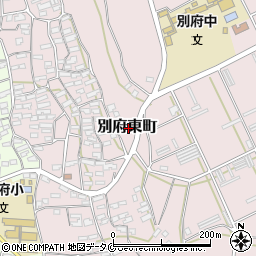 鹿児島県枕崎市別府東町周辺の地図