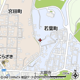 鹿児島県枕崎市若葉町249周辺の地図