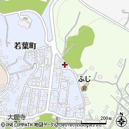 鹿児島県枕崎市若葉町76周辺の地図
