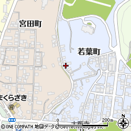 鹿児島県枕崎市若葉町252周辺の地図