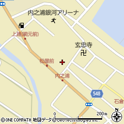 Ａコープ内之浦店周辺の地図