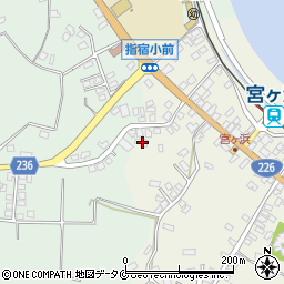 鹿児島県指宿市西方4736周辺の地図