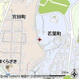鹿児島県枕崎市若葉町254周辺の地図