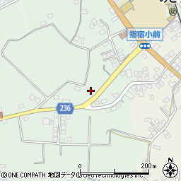 鹿児島県指宿市西方4727-1周辺の地図