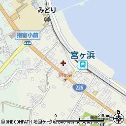 鹿児島県指宿市西方4678-2周辺の地図