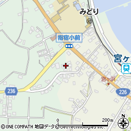 鹿児島県指宿市西方4708周辺の地図