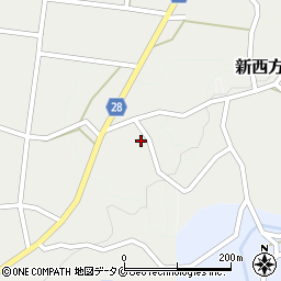 鹿児島県指宿市細田西周辺の地図