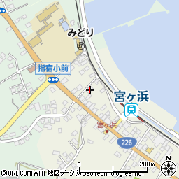 鹿児島県指宿市西方4683-6周辺の地図