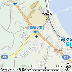 鹿児島県指宿市西方4700周辺の地図
