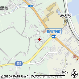 鹿児島県指宿市西方4713-12周辺の地図