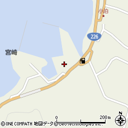 南さつま市商工会　坊津支所周辺の地図