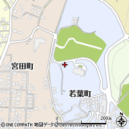 鹿児島県枕崎市若葉町284-2周辺の地図