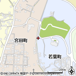 鹿児島県枕崎市若葉町267周辺の地図