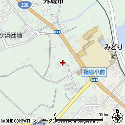 鹿児島県指宿市外城市6724周辺の地図