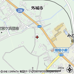 鹿児島県指宿市外城市6738周辺の地図