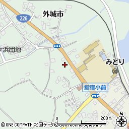 鹿児島県指宿市西方6735周辺の地図